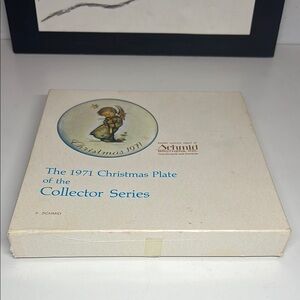 1971 Hummel Christmas Plate First Addition